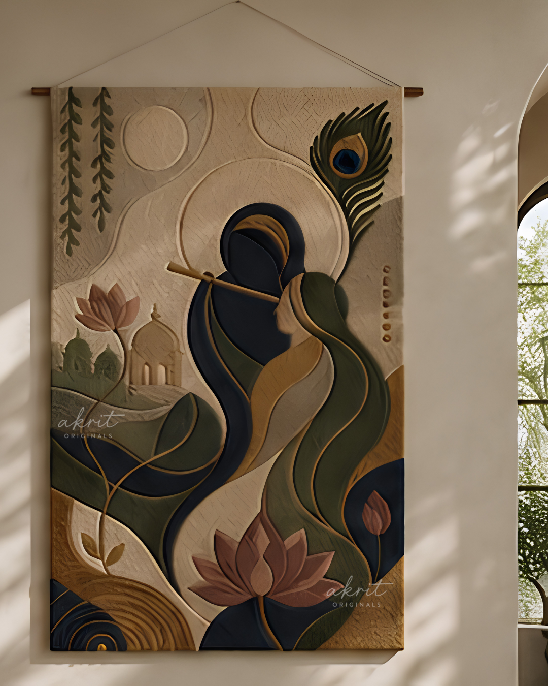 Radha Krishna Wall Hanging | Home Decor |