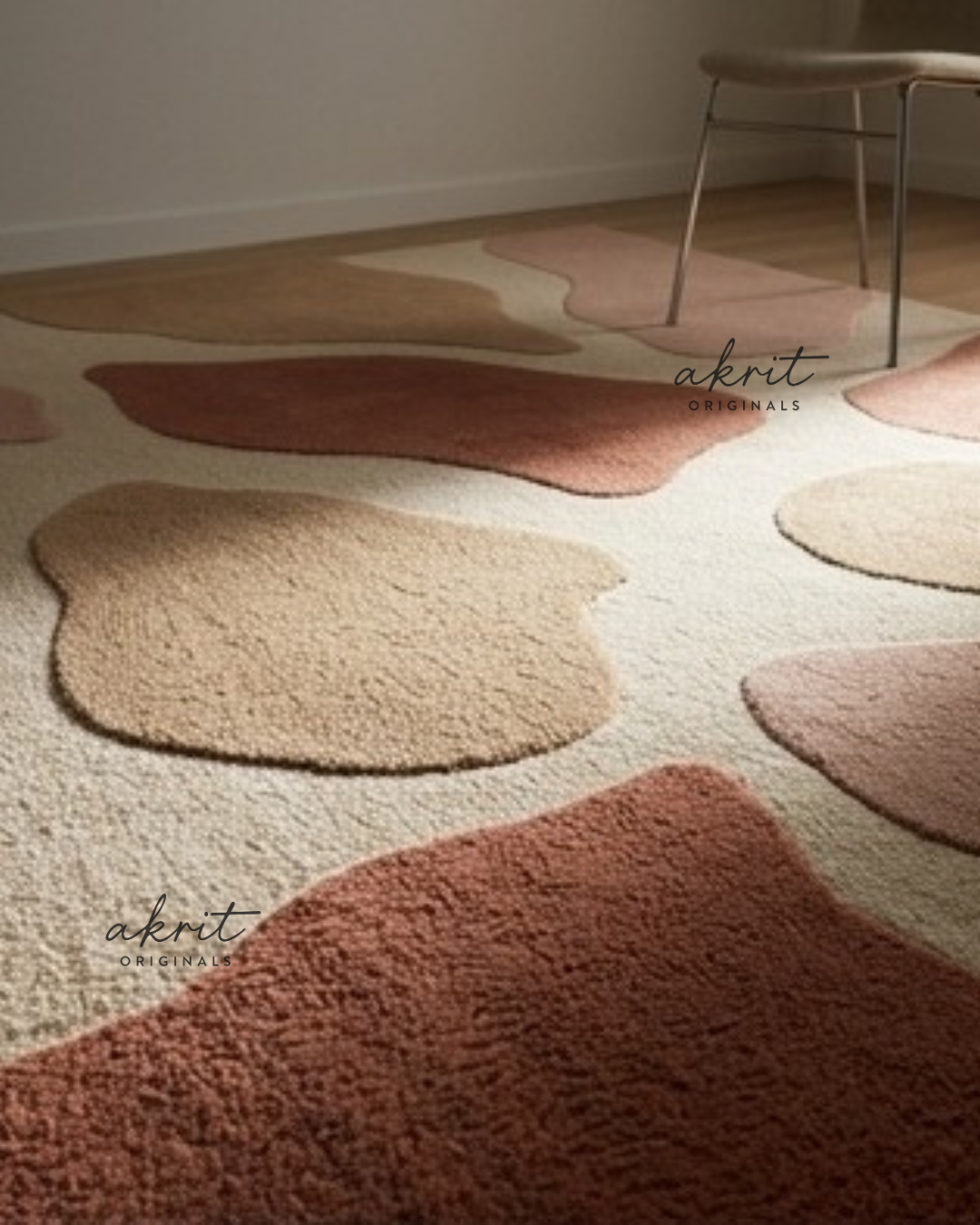 Handmade Wool Rug | Hand Tufted Carpets | Modern Luxury Home Decor | Gift |
