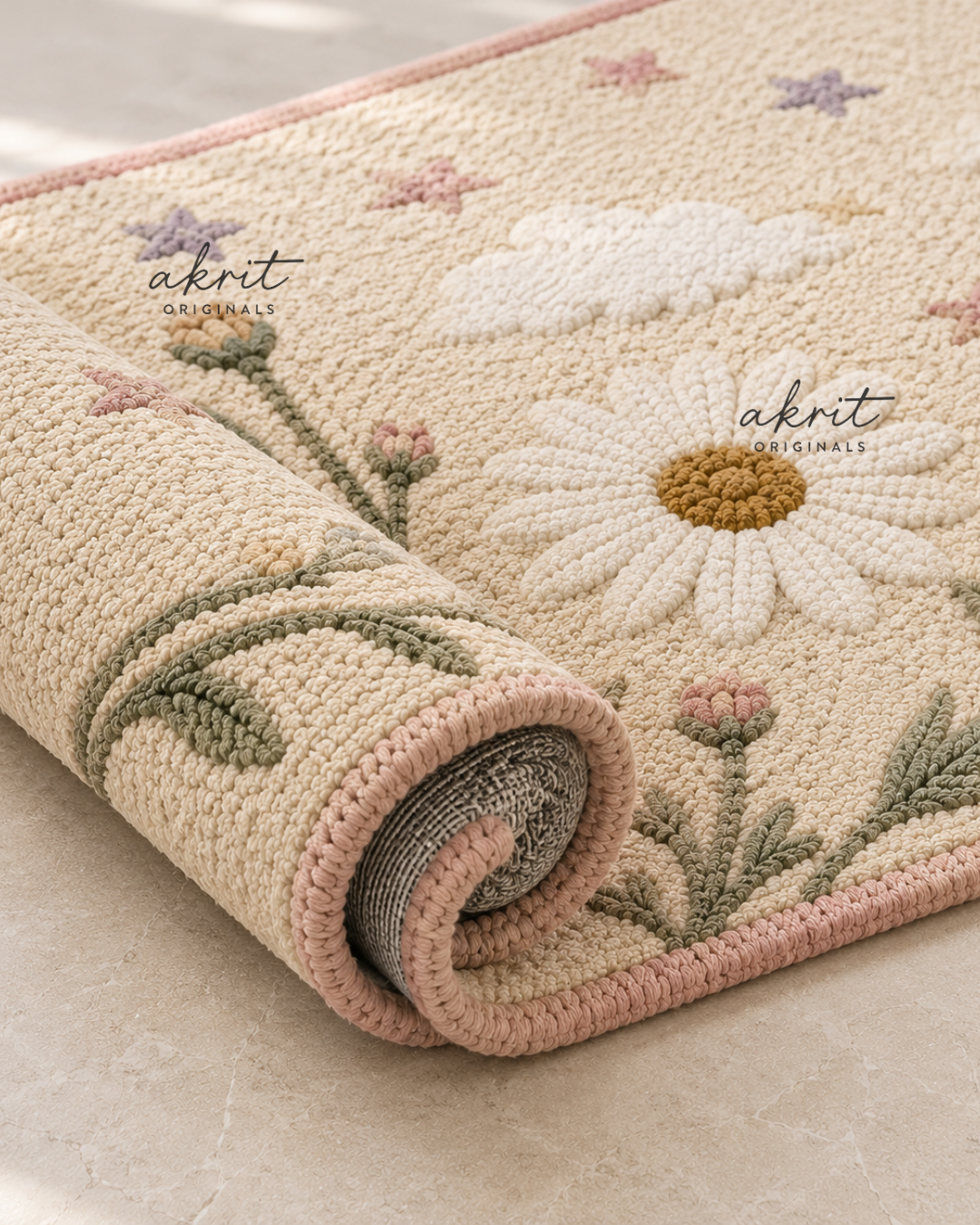 Hand-tufted Unicorn Rug | Playroom | Kids Room |