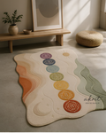 7 Chakra Handmade Wool Rug