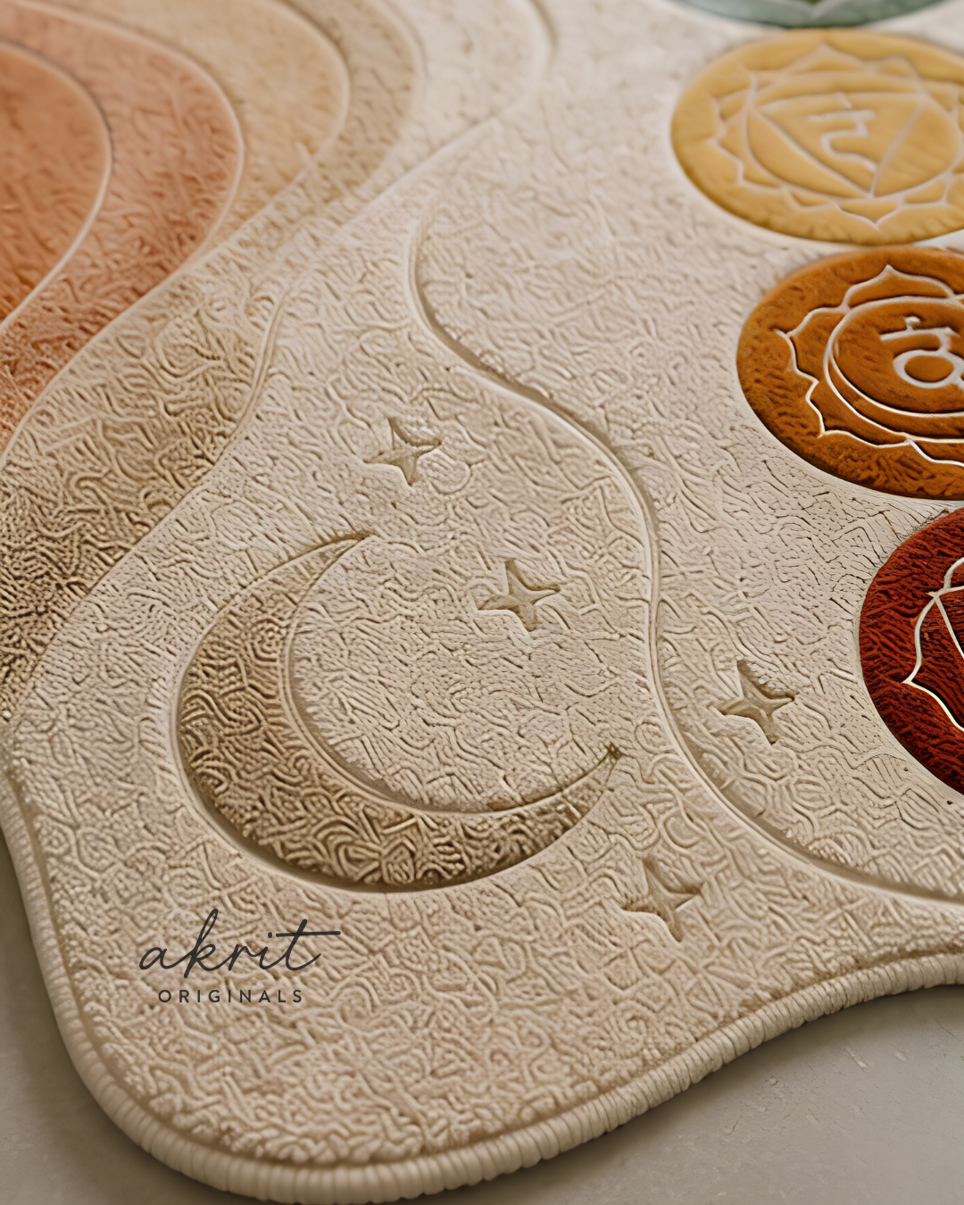 7 Chakra Handmade Wool Rug